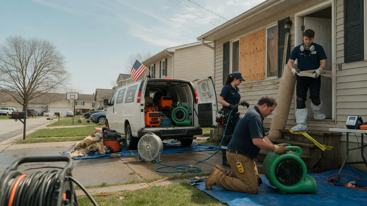 Water Damage Restoration in White City, KS near me